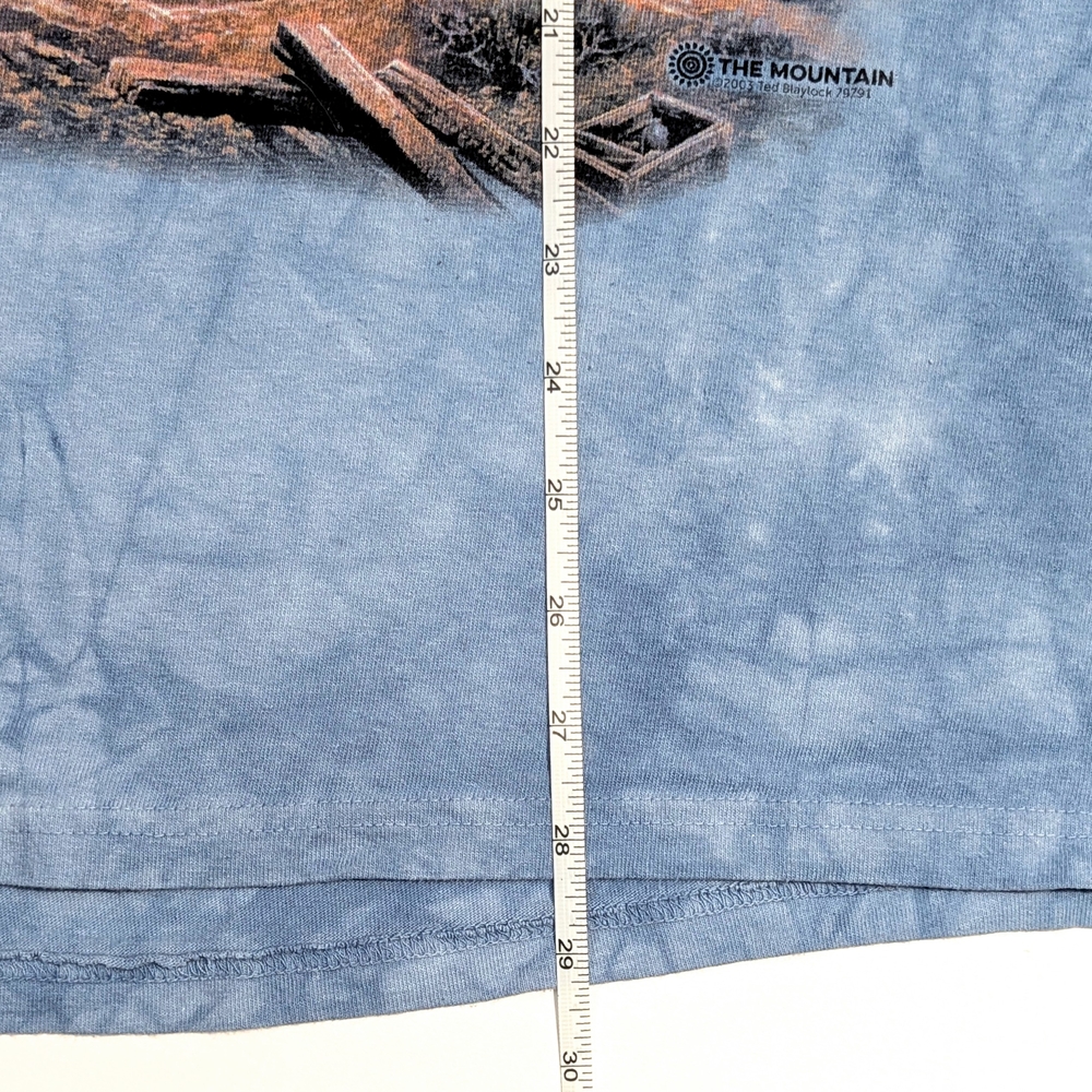 The Mountain Blue Graphic T-Shirt - Picture 8 of 8